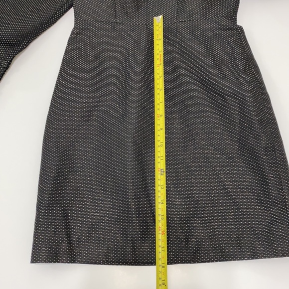 BCBGMAXAZRIA black mini dress with long puff sleeve and button cuff sleeves so 0 - Picture 14 of 14